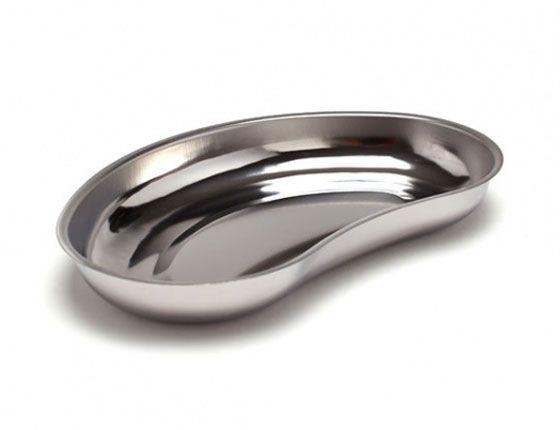 Лоток почкообразный металлический большой ЛМП-260 1 шт/упк