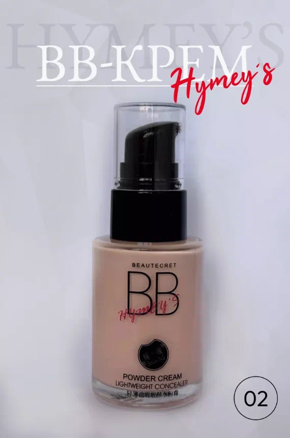 Hymeys Тонирующий ВВ - крем с желеобразной текстурой (02 слоновая кость), 30мл