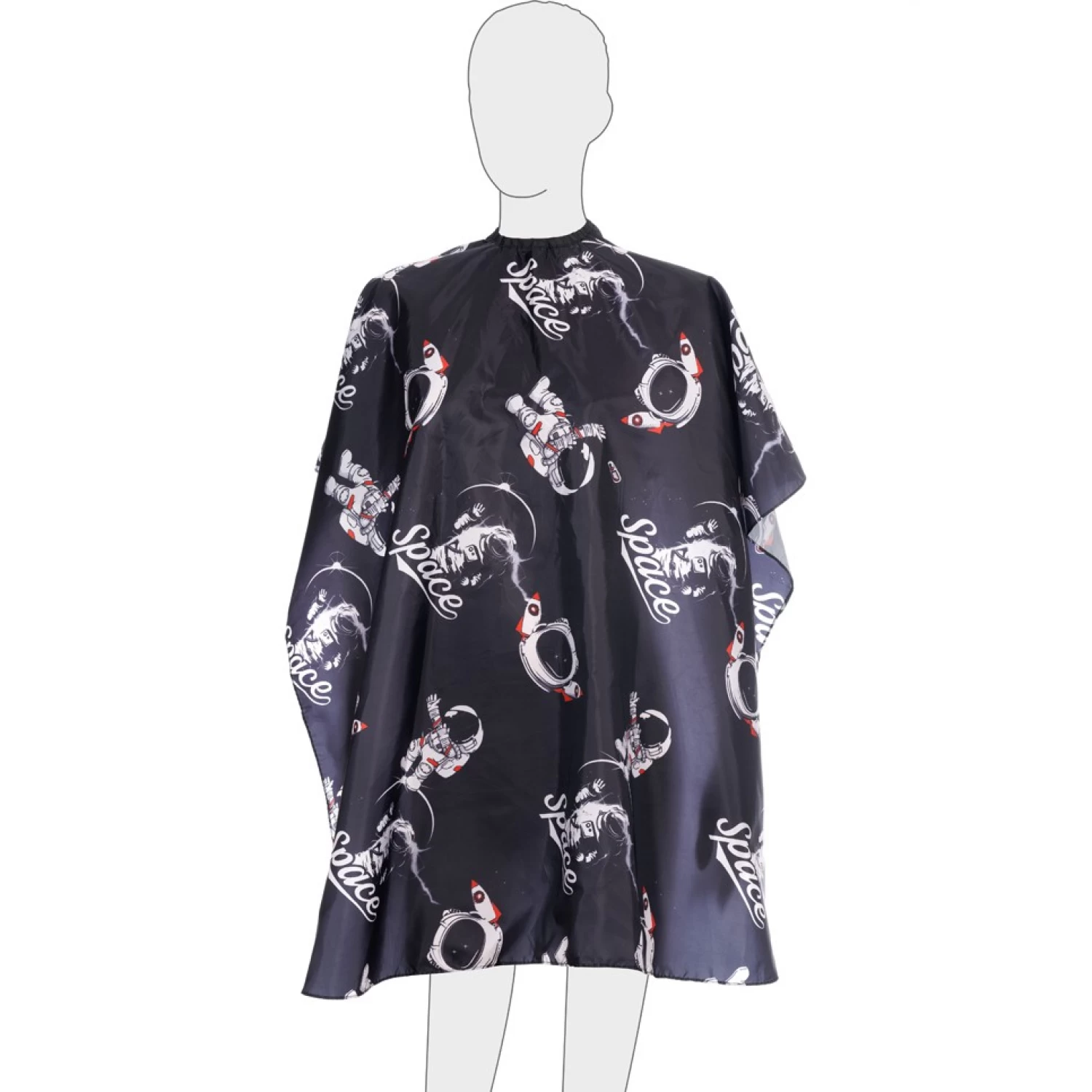 Пеньюар для стрижки "Космонавт" 95 х 120см DEWAL 