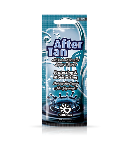 Крем After Tan с экстрактами зеленого чая и морских водорослей 15мл