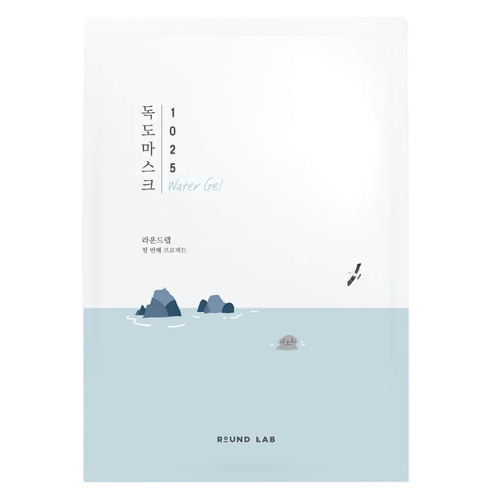 [ROUND LAB] Маска тканевая ультратонкая УВЛАЖНЯЮЩАЯ 1025 Dokdo Hydrating Water Gel Mask Sheet, 30 мл