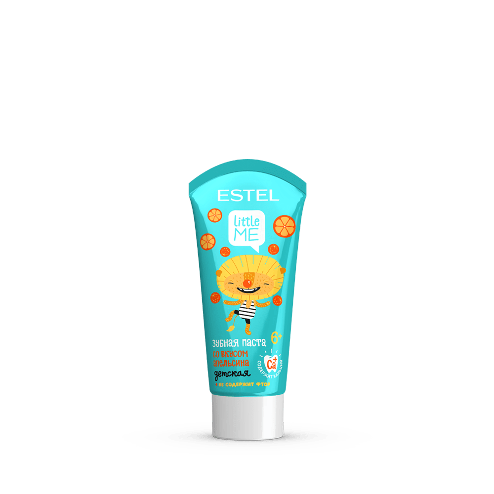LITTLE ME Детская зубная паста со вкусом апельсина, 50 мл