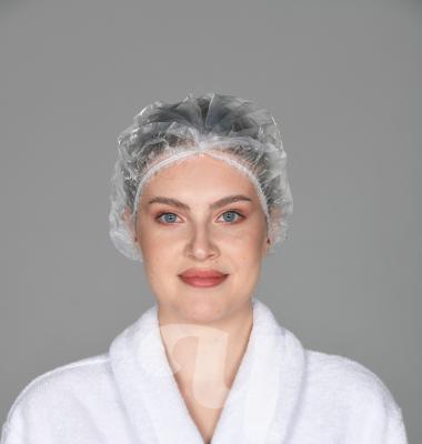 Шапочка для душа полиэтилен 1шт