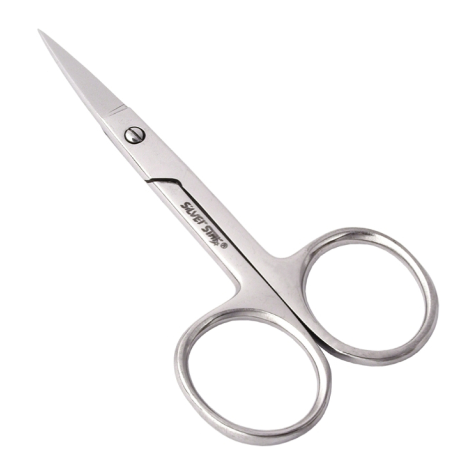 Ножницы для ногтей, прямые широкие лезвия Silver star