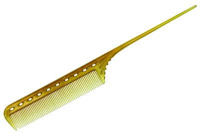 Расчёска с хвостиком гибкая янтарная	Y.S.Park					