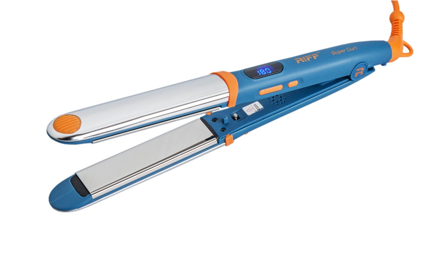 RIFF Щипцы для выпрямления "Super Curl" гальваническое покрытие