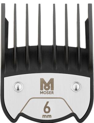 Moser Magnetic attachm. comb 6mm black/насадка магнитная 6 мм, черная