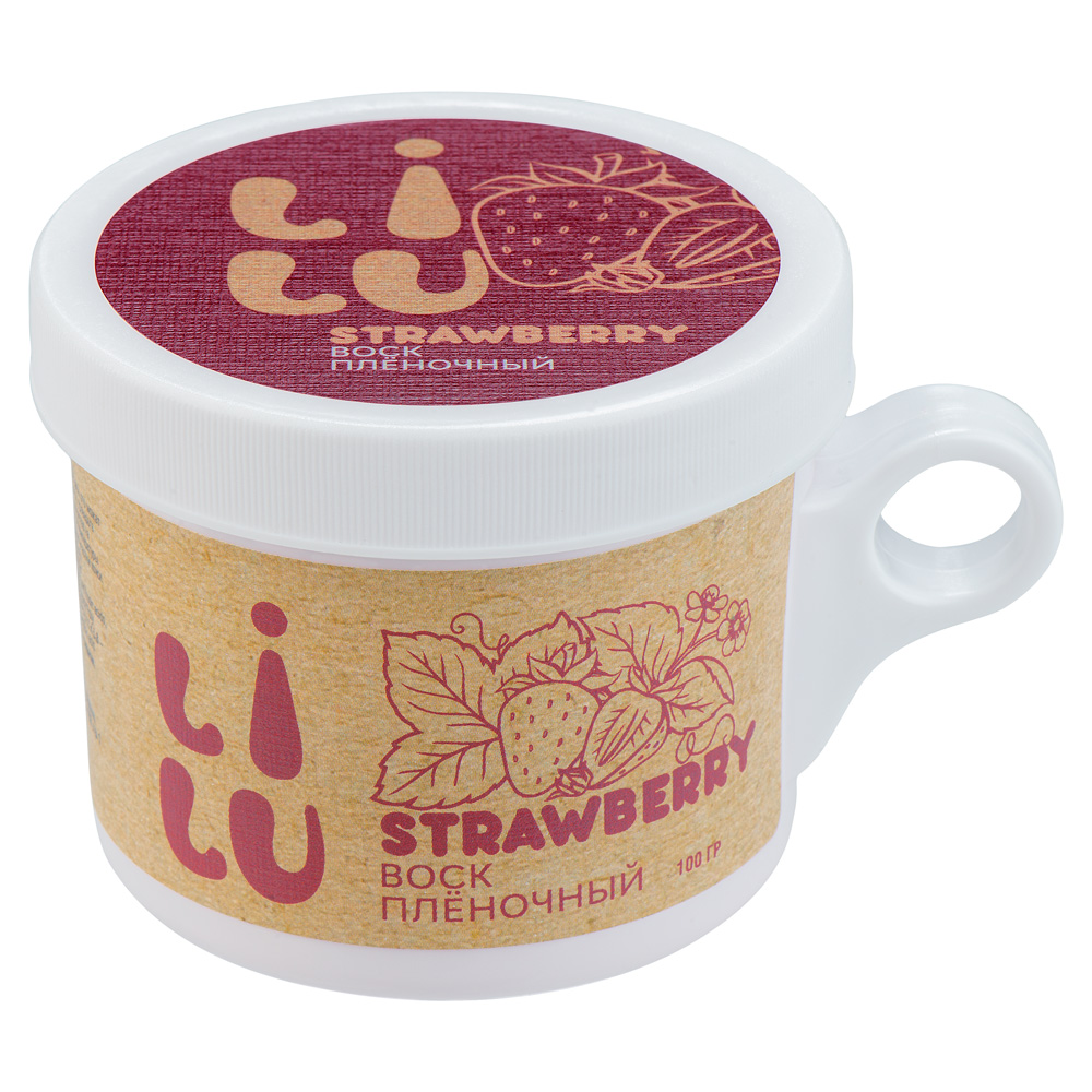 Воск плёночный в банке для СВЧ, 100 гр LILU
