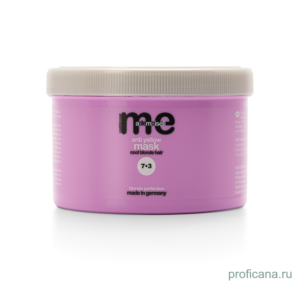 MeMademoiselle Маска д/нейтр. нежелательных теплых оттенков 7:3 400 мл 