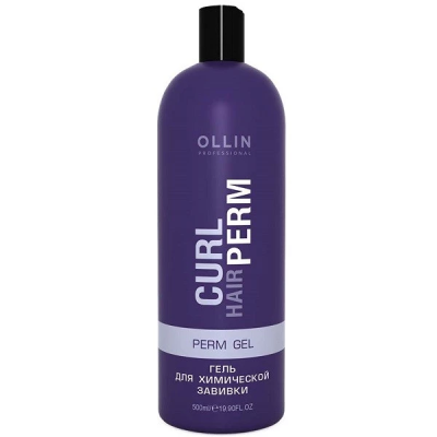 OLLIN CURL HAIR Гель для химической завивки 500мл/ Perm gel + Инструкция + Флакон-аппликатор