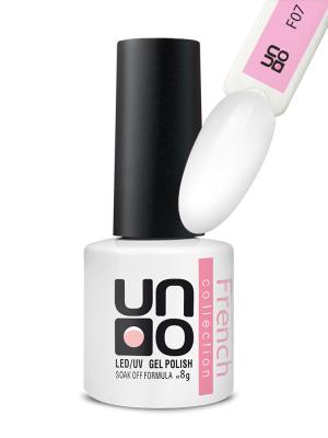 UNO, F07 Гель-лак цветной French Collection, 8 г 