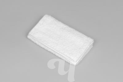 Полотенце махровое, 40х70 см, белый, 1 шт/упк