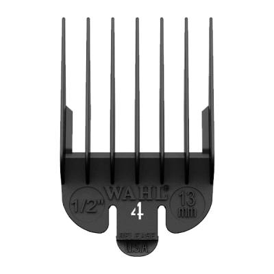 Wahl Attachment comb #4 (13 mm) black/ пластиковая насадка #4 (13 мм)
