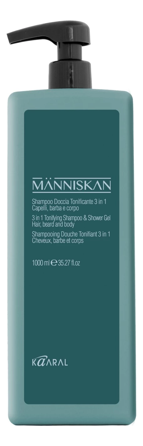 Tonifying Shampoo & Shower Gel 3 in 1. Тонизирующий шампунь и гель для душа 3 в 1. 250мл