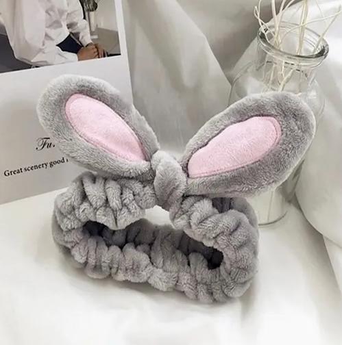 Повязка для косметических процедур(заячьи ушки) 