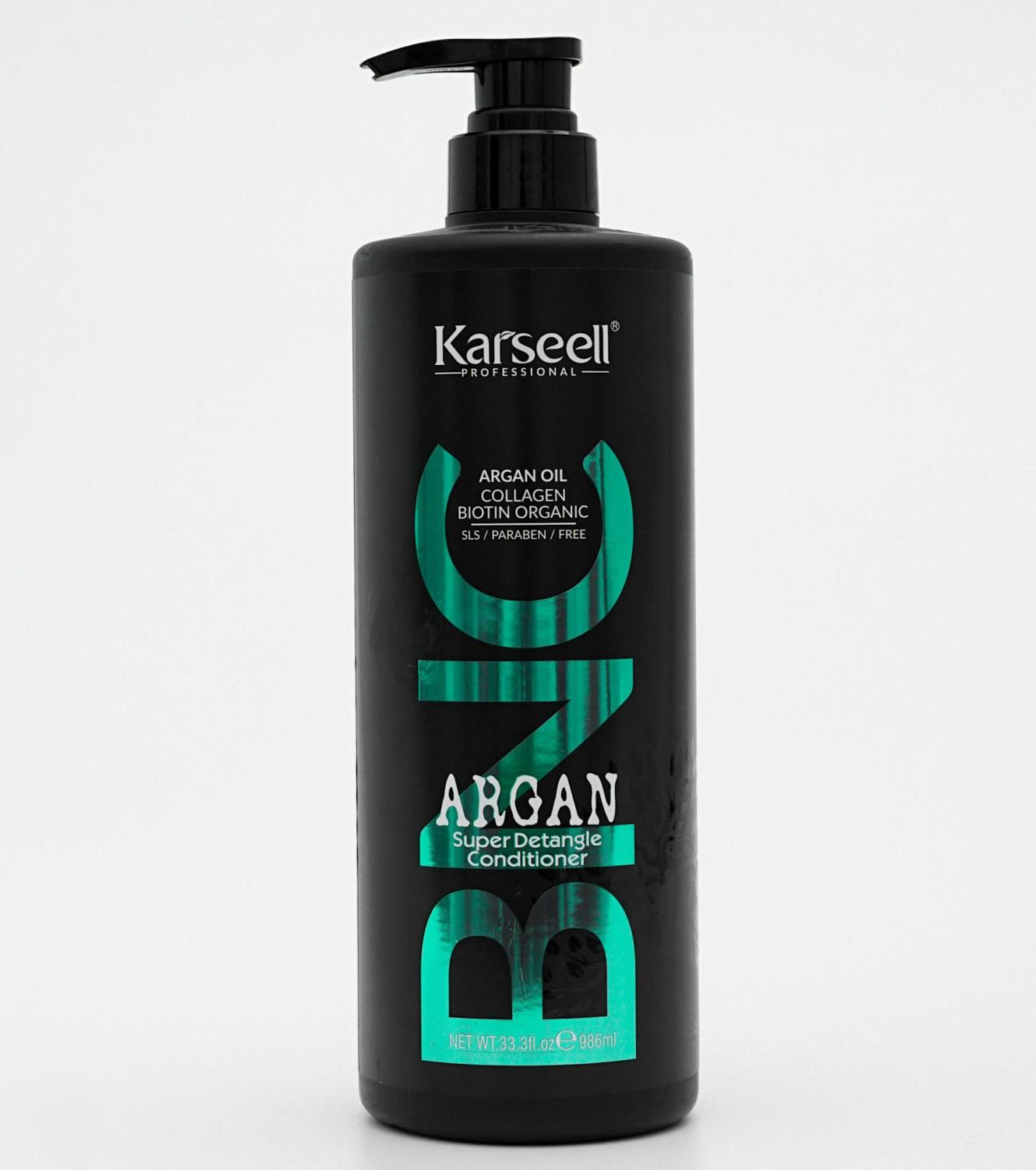 Karseell ARGAN Super Detangle Conditioner Кондиционер питание и блеск BNC 986ml