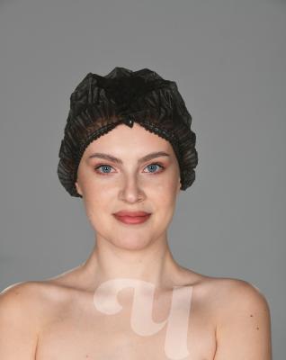 Шапочка Шарлотка черная 50шт/упк Чистовье