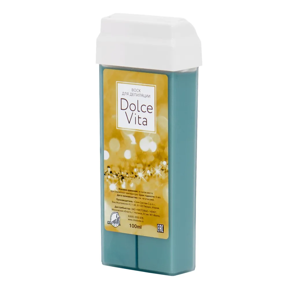 Воск Dolche Vita Бирюза картридж 100мл