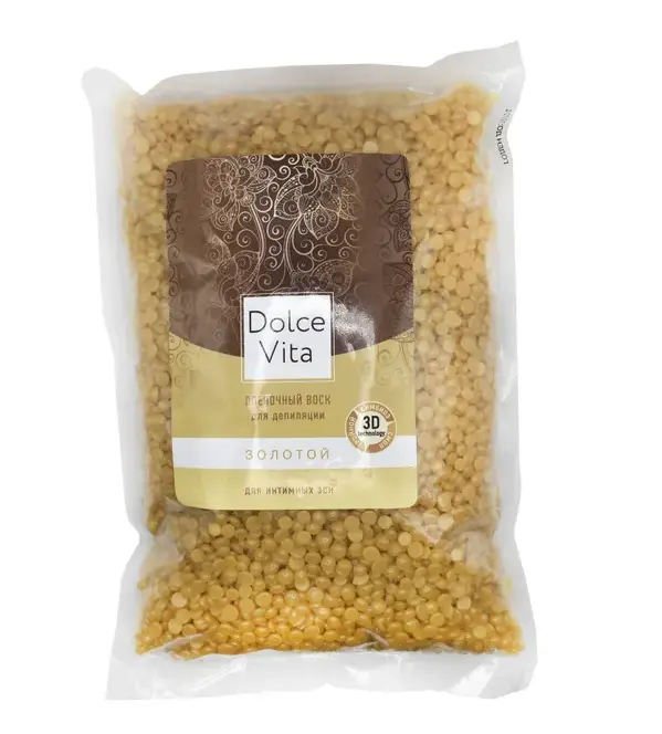DOLCE VITA Горячий воск золотой 1000 гр