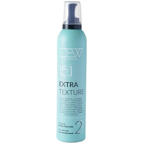 DEW Мусс текстурирующий 15в1 2/3 (ЗЕЛЕНЫЙ) 500 мл