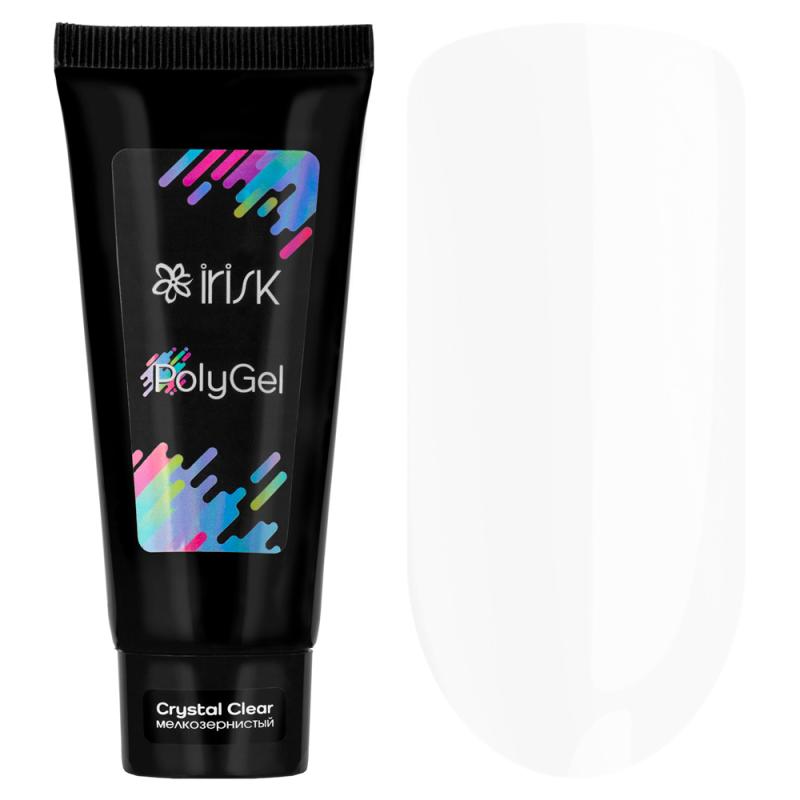 Полигель PolyGel, 60гр (в тубе) IRISK Прозрачный мелкозернистый