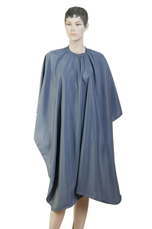 Пеньюар для стрижки "Матовый" 128 х 148 см DEWAL серый