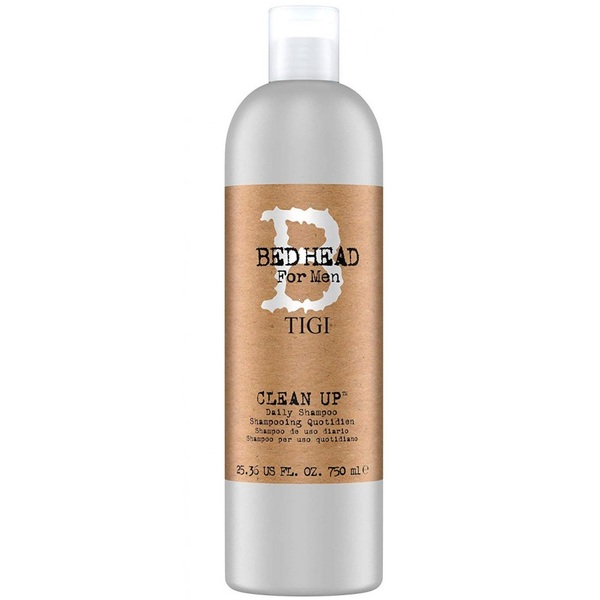 Bed Head B for Men Clean Up Daily Shampoo - Шампунь для ежедневного применения 750 мл
