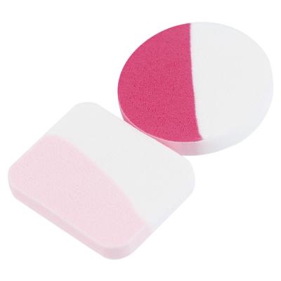 Спонжи для макияжа двухцветные, 2 шт