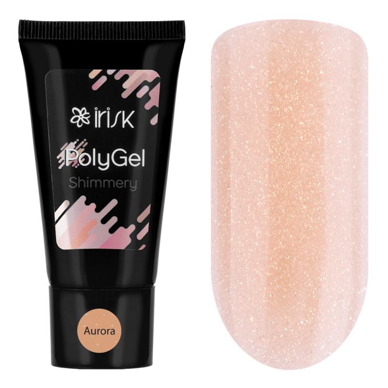 Полигель IRISK Shimmery PolyGel, 30гр (в тубе) NEW (06 Aurora)