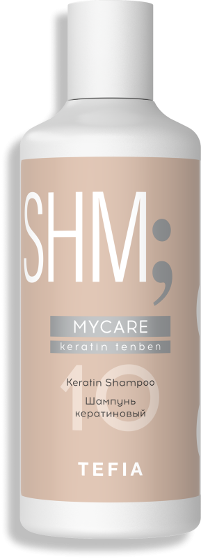 MYCARE KERATIN TENBEN Шампунь кератиновый,300мл