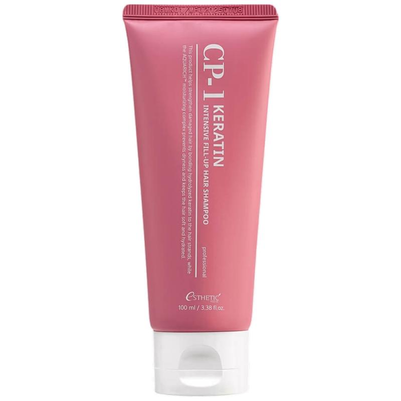 Шампунь для волос ВОССТАНАВЛИВАЮЩИЙ с кератином CP-1 Keratin Intensive Fill-up Hair Shampoo, 100 мл