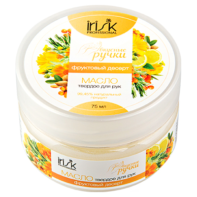 Твердое масло для рук "Фруктовый десерт", 75 мл