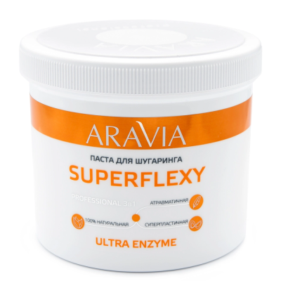 "ARAVIA Professional" Паста для шугаринга SUPERFLEXY Ultra Enzyme, 750 г.