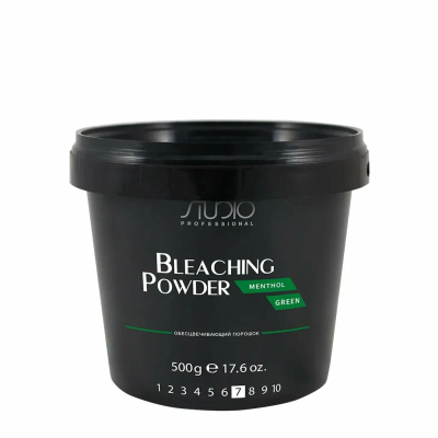 Обесцвечивающий порошок для волос «Mentol green"500гр