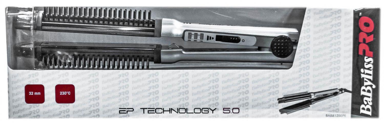 Cтайлер 2 в 1 Babyliss Pro, покрытие EP с терморег,,68Вт		