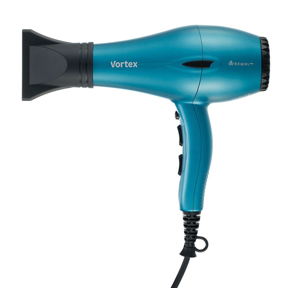 Фен DEWAL VORTEX, морская волна, 2600Вт, ионизация, 2нас, провод 3м