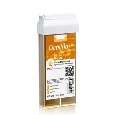 Восковой картридж д/всех типов кожи Depilflax 110гр натуральный