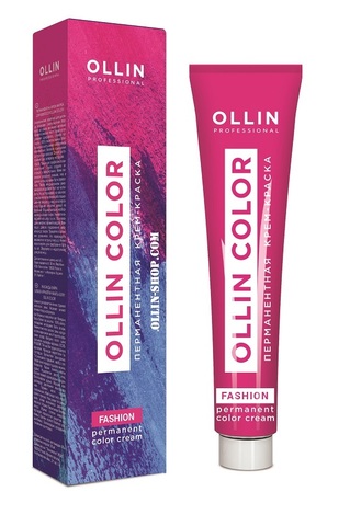 OLLIN COLOR Fashion color Экстра-интенсивный фиолетовый  60мл Перманентная крем-краска для волос