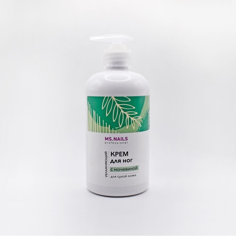 MS NAILS Крем для ног с мочевиной 500 мл