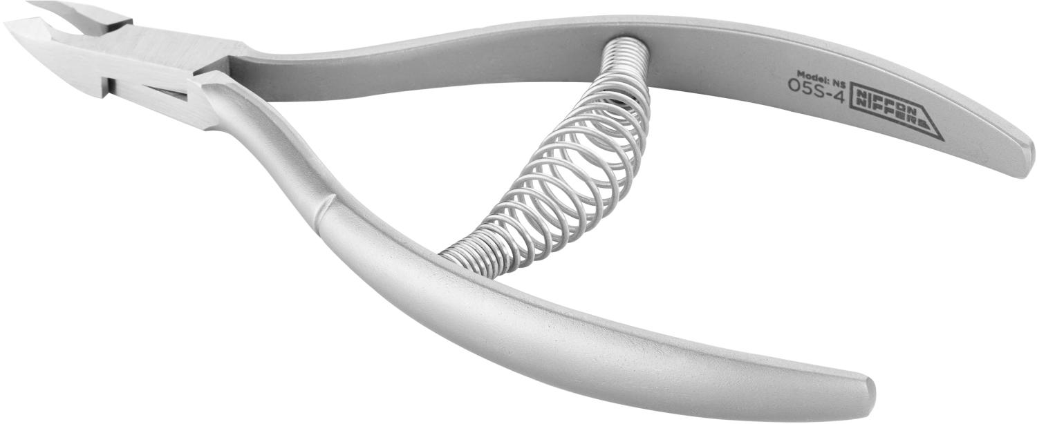 Nippon Nippers. Кусачки для кутикулы «Standard». Лезвие 4 мм. Спиральная пружина. Ручная заточка.