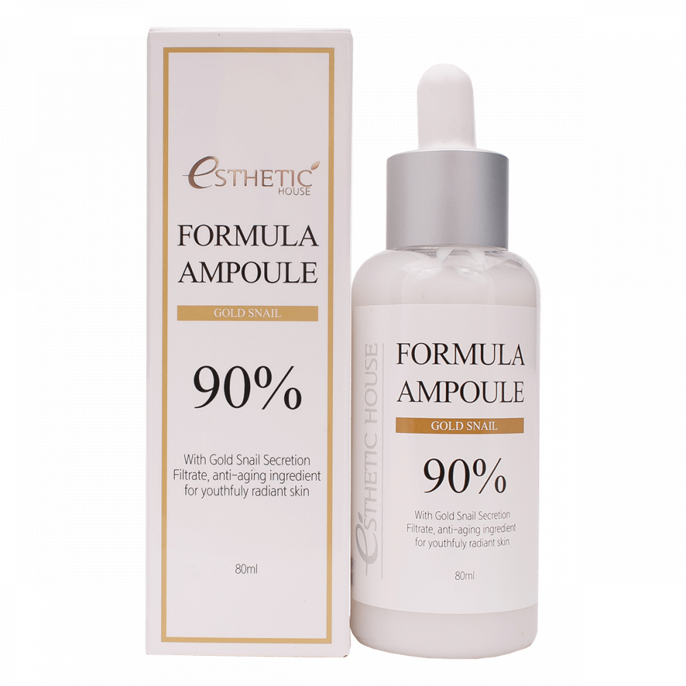 [ESTHETIC HOUSE] Сыворотка для лица ЗОЛОТО/УЛИТКА Formula Ampoule Gold Snail, 80 мл