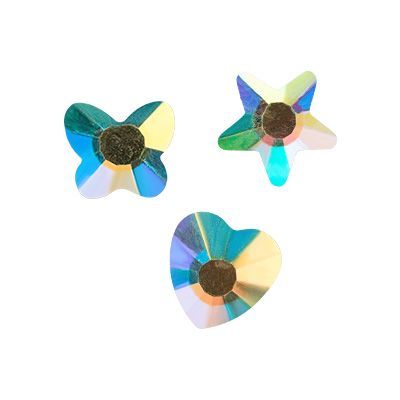 Стразы "IRISK" фигурные кристальные, 5 шт. ( в ассорт.)