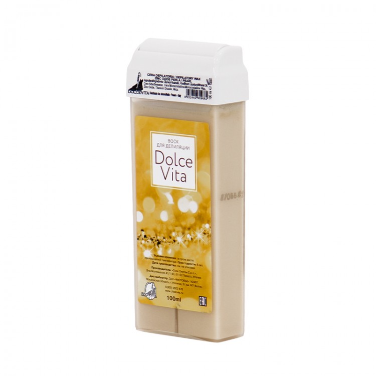 Воск Dolche Vita Жемчужный (с оксидом цинка) катртридж  100мл