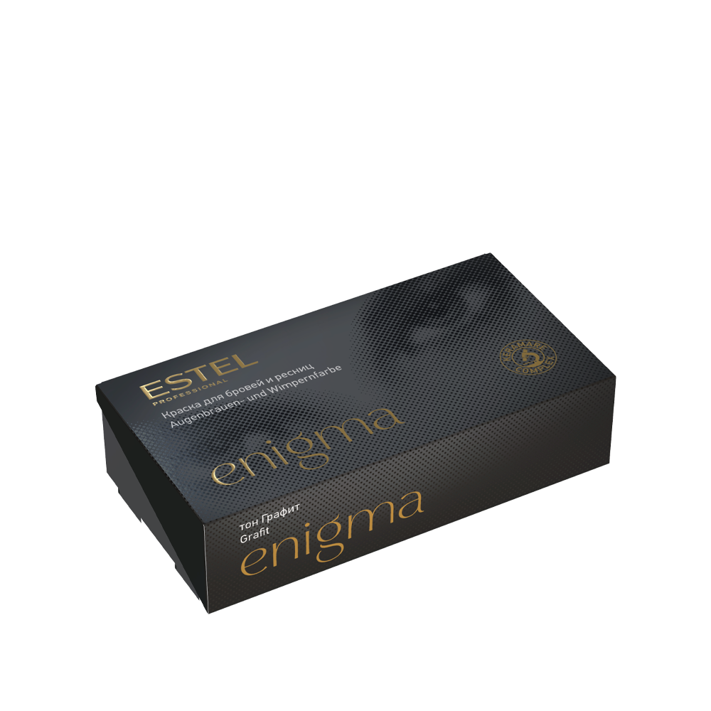 ESTEL ENIGMA Краска д/бровей и ресниц (тон графит) 20/20мл