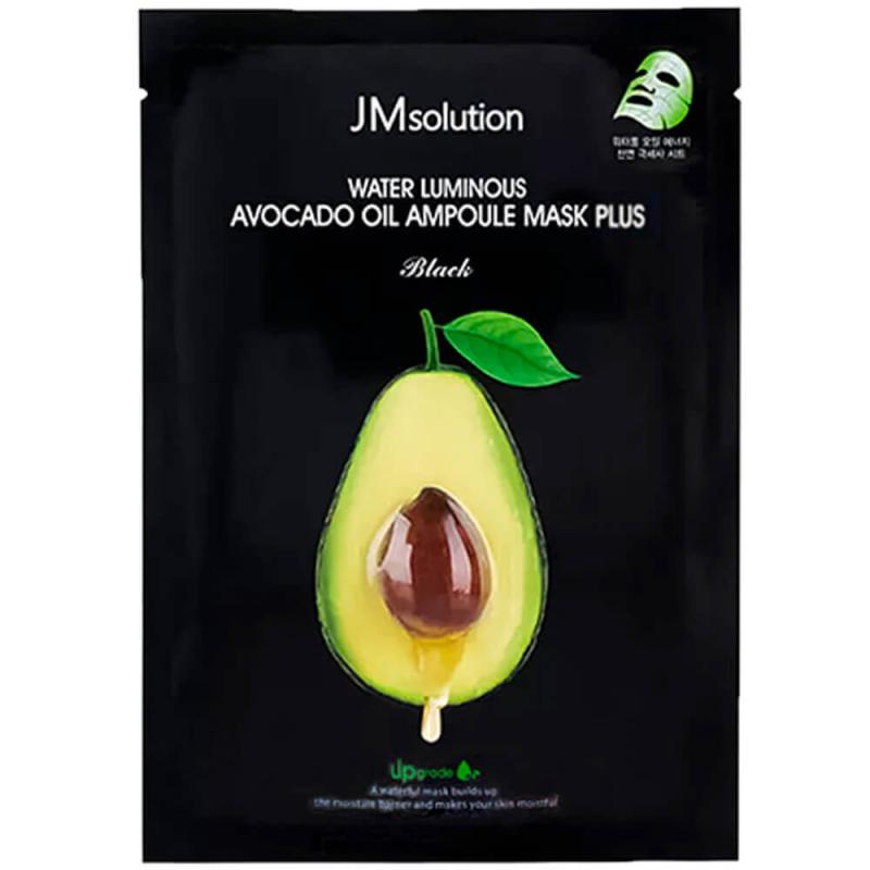 [Jmsolution] Маска тканевая ПИТАТЕЛЬНАЯ с авокадо Water Luminous Avocado Oil Ampoule Mask, 35 мл