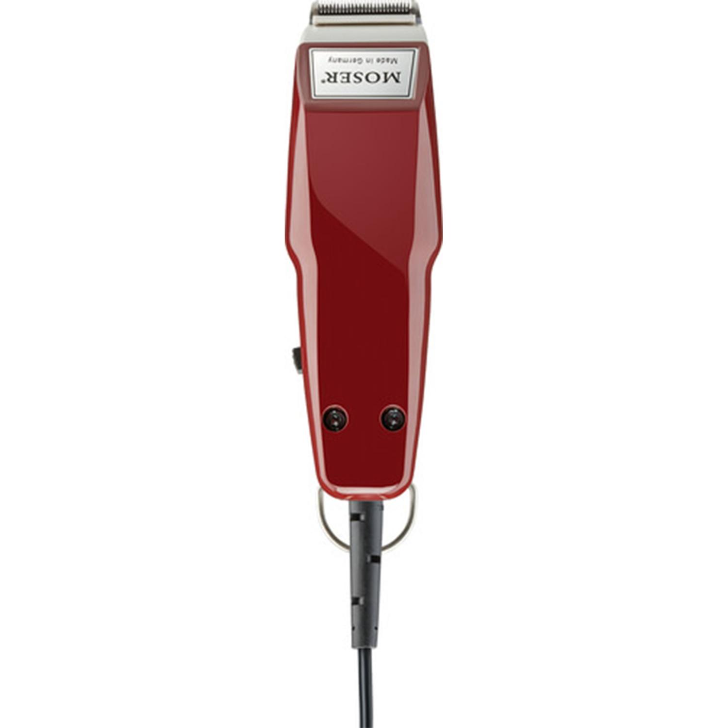 Машинка для стрижки вибр. красная, mini Moser