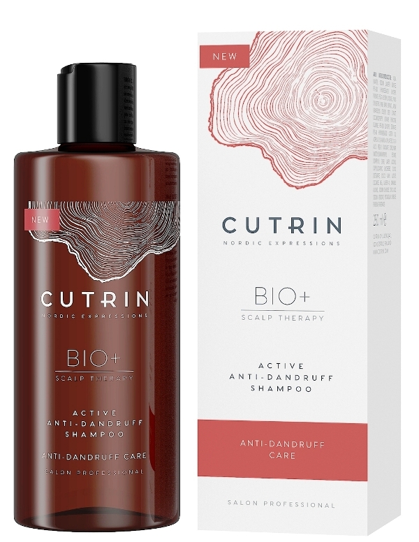 CUTRIN \ BIO+ 2019 \ ACTIVE Шампунь против перхоти, 250 мл
