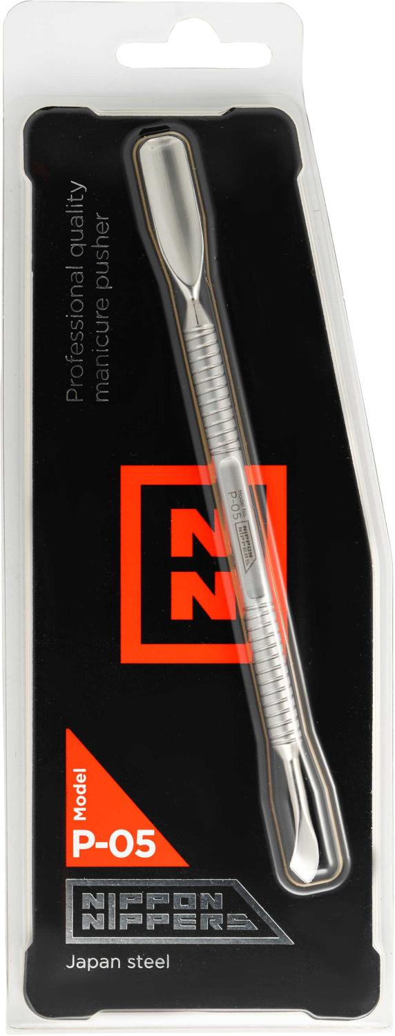 Nippon Nippers. Пушер для маникюра. Широкая лопатка. Топорик. Длина 132 мм.		