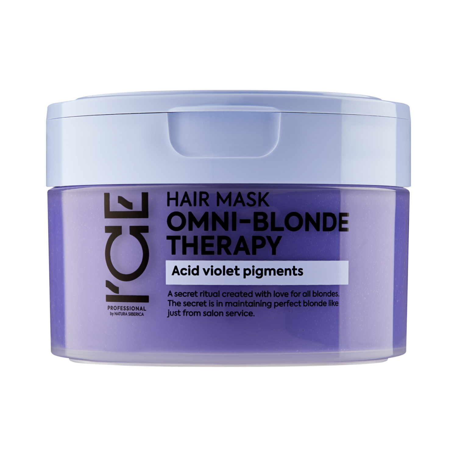 ICE Тонирующая маска для  светлых волос OMNI-BLONDE THERAPY HAIR  MASK