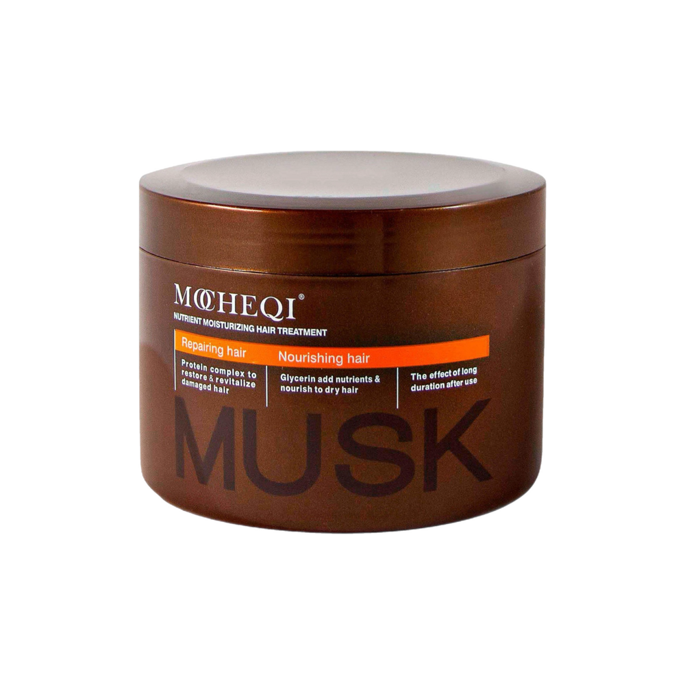 MOCHEQI Восстанавливающая протеиновая маска для волос с пантенолом, 1000мл